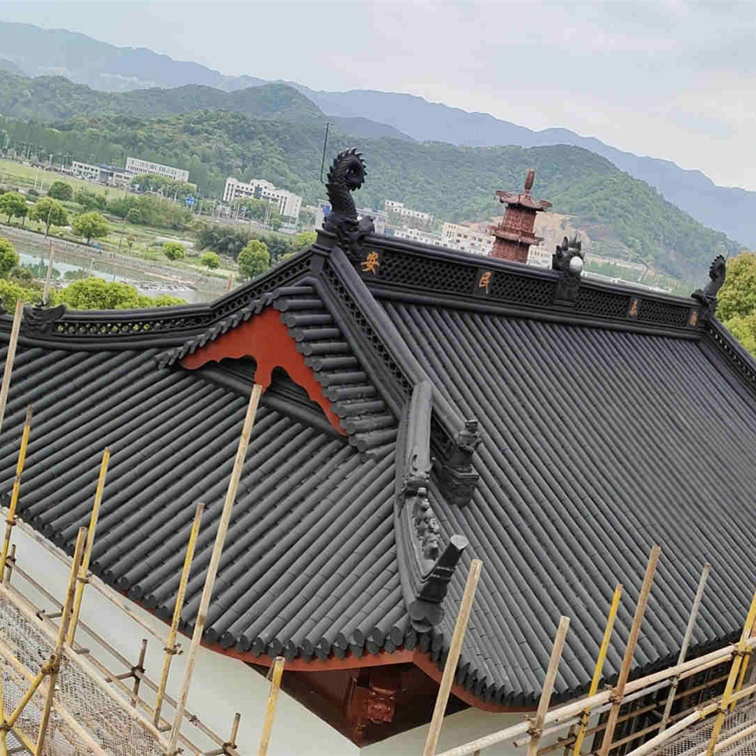 古建琉璃瓦仿古猫头滴水瓦源头厂家价格优惠用心做产品