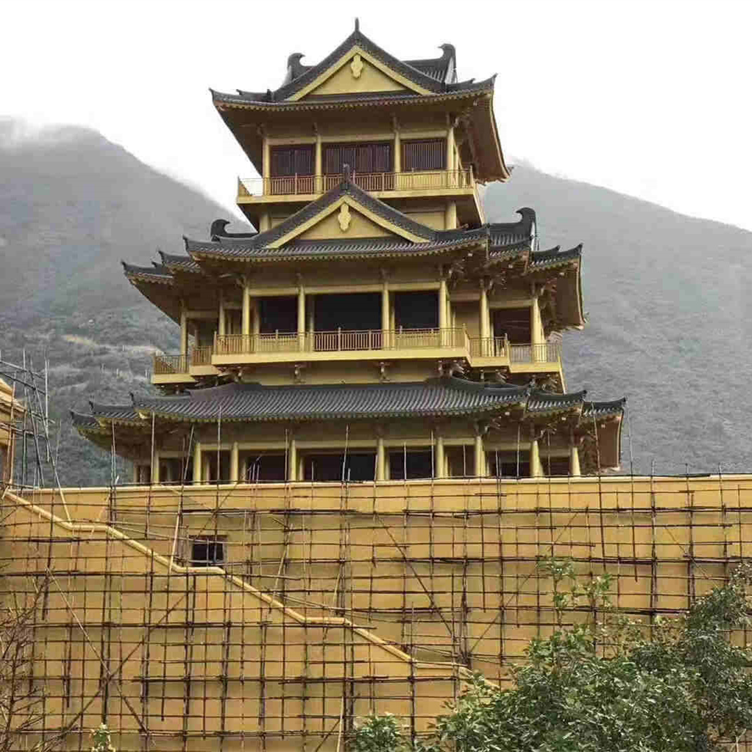 宜兴古建筒瓦古建屋脊瓦全国送货上门源头厂家