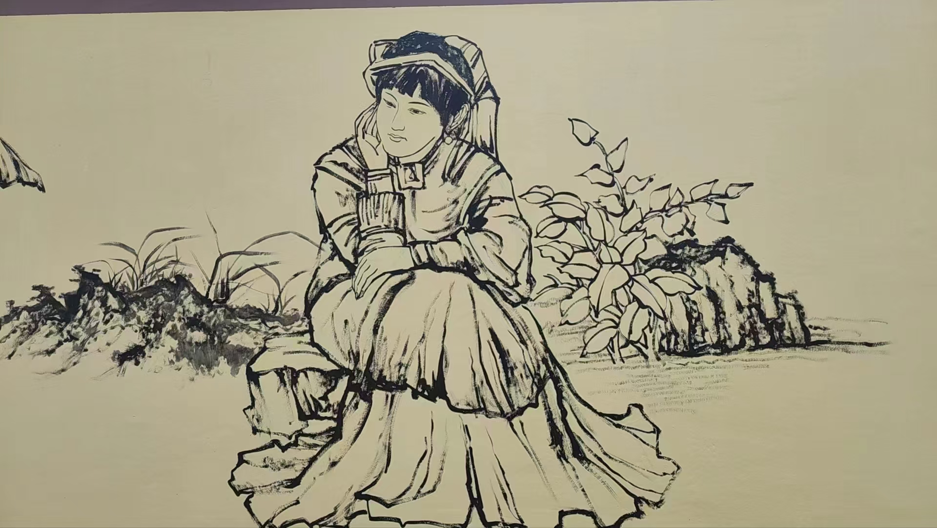 南京溧水墙绘墙体彩绘壁画公司