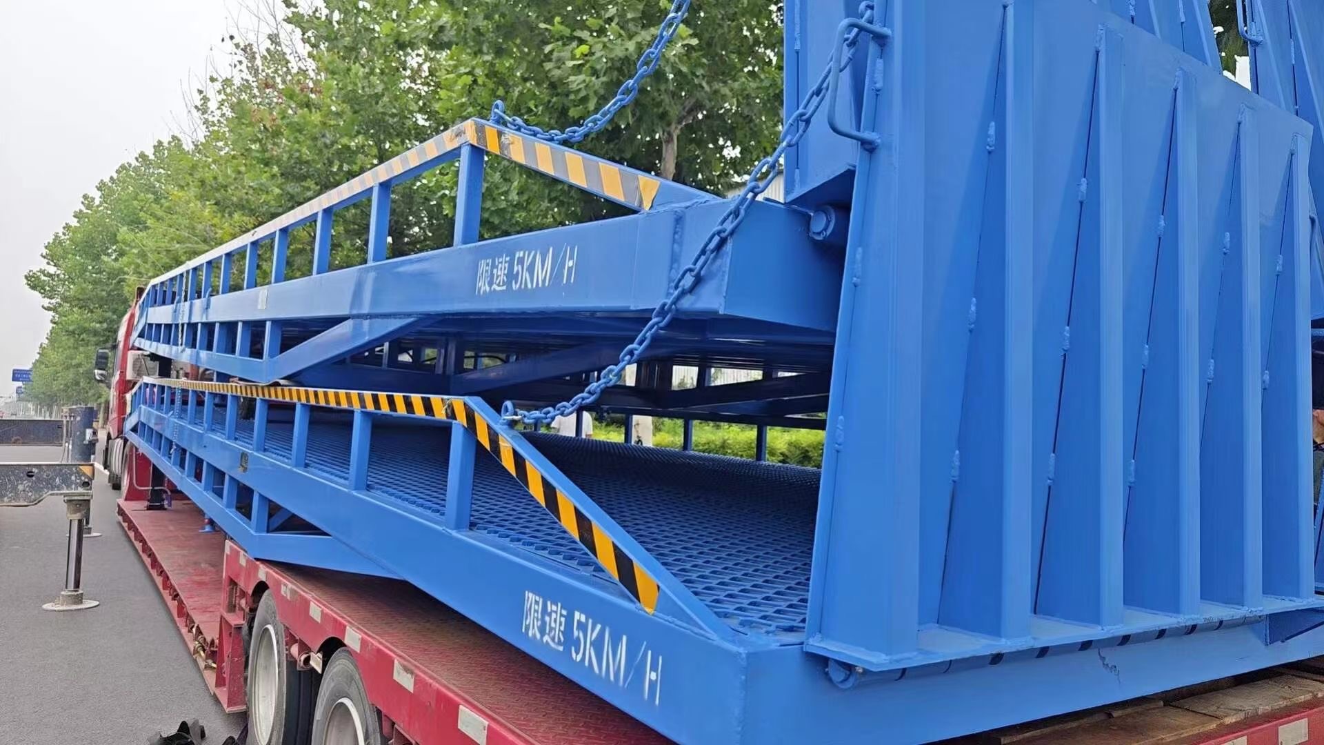 移动登车桥载重10t价格订制本地生产厂家